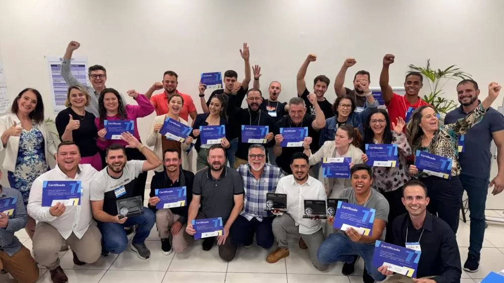 Equipe que participou do empretec de 2024. (Foto: Sebrae/PR)