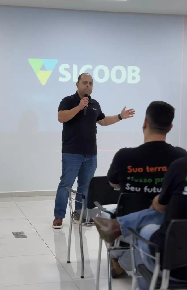 O diretor superintendente do Sicoob Confiança, Hugo Ferra, reforçou o compromisso da cooperativa estar ao lado do agricultor. (Foto: Assessoria;Sicoob Confiança