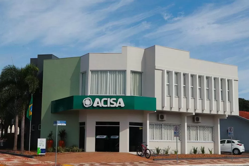 Sede da Acisa, em Santa Helena/PR. (Foto: Assessoria/Acisa)