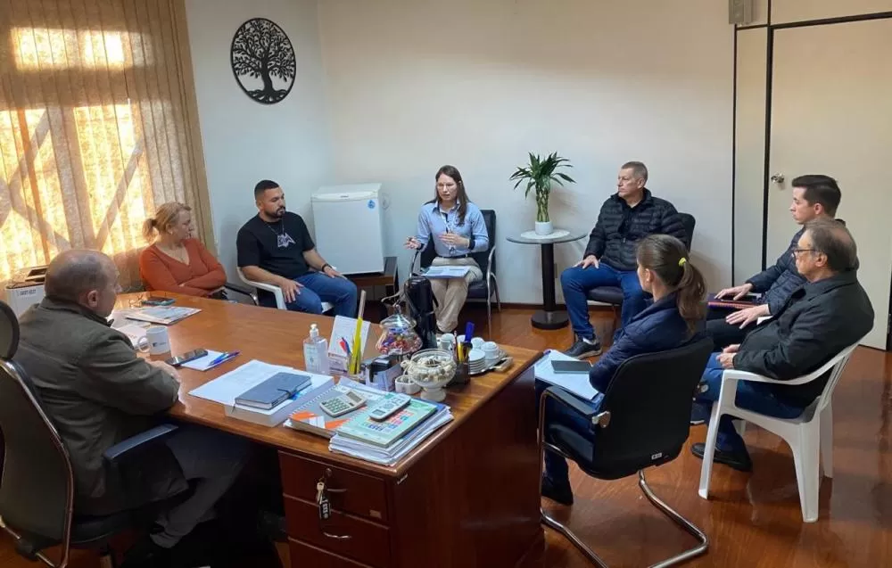 Fiscais da ORCISPAR realizam visita técnica no SAAE de Marechal Cândido Rondon para avaliação dos serviços de saneamento. (Foto: Assessoria)