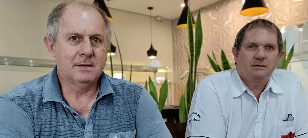 Cesar e Jorge Eckert, do grupo Dois Irmãos. (Foto: João Livi)