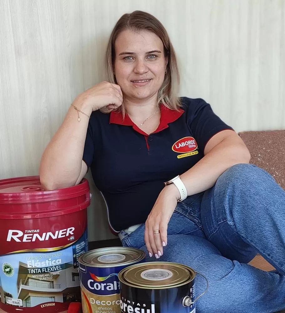 Karine Vitt, empresária, sócia da Laborde Tintas. (Fotos: João Livi)