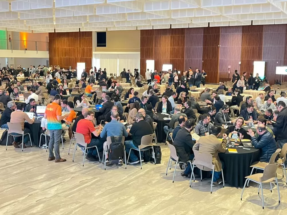 Rodada de negócios do Link Iguassu Valley aproximou empresas e startups em busca de soluções inovadoras. (Foto: Divulgação)