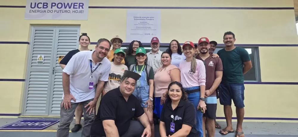 Momento da inauguração da usina. (Foto: Divulgação)