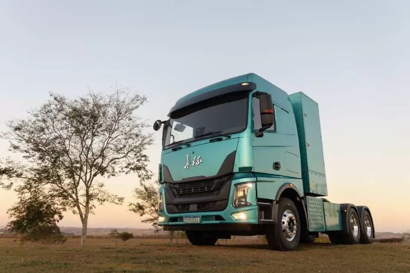 Primeiro caminhão a hidrogênio da GWM no Brasil será apresentado em 15 de agosto, na inauguração da fábrica de Iracemápolis. (Foto: Divulgação)