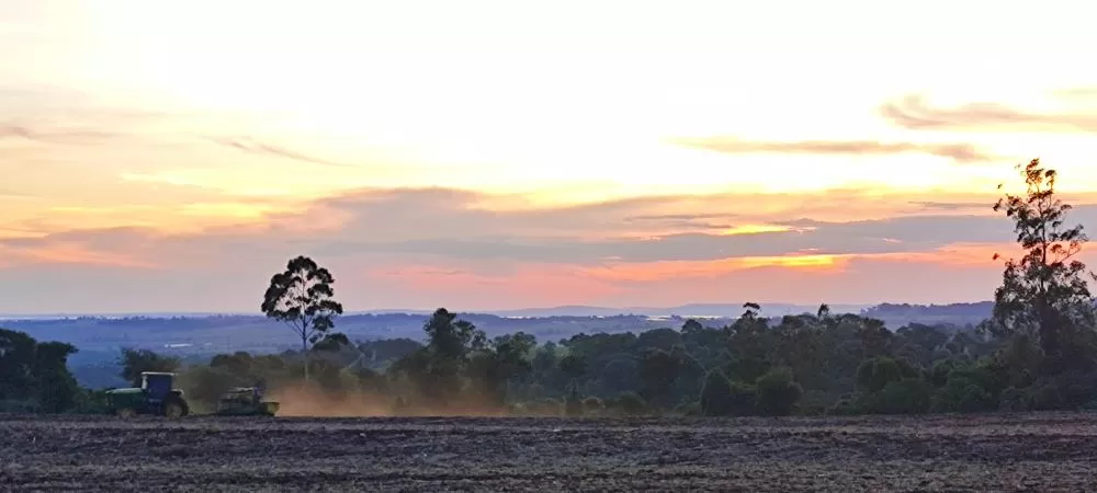Região Oeste terá calor forte no início da semana, queda com a frente fria e novo aquecimento até o fim de semana. (Foto: João Livi)