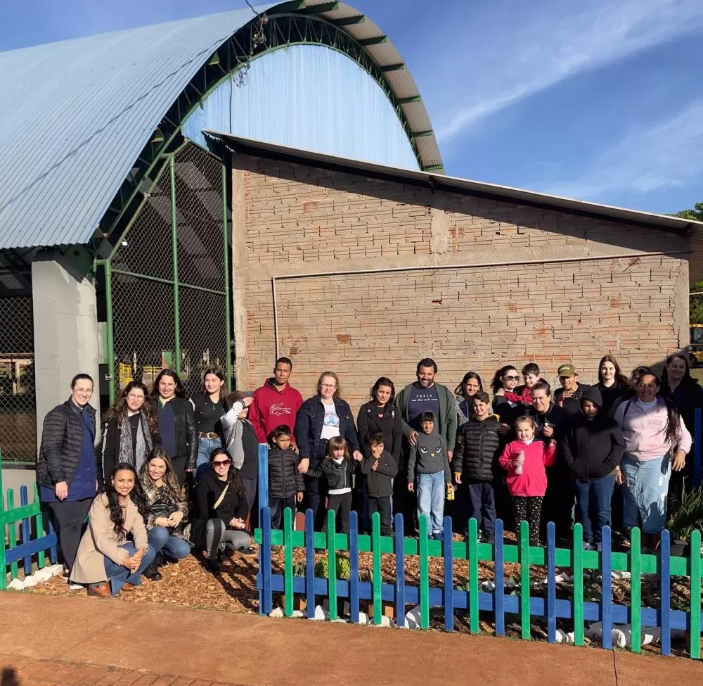Iniciativa criada por estudantes do Colégio Agrícola de Palotina integra o concurso Agrinho 2025 e promove inclusão por meio da alimentação saudável. (Foto: Assessoria)