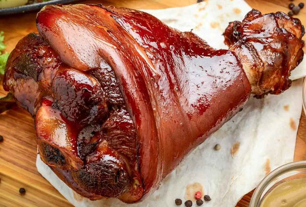 O prato típico Eisbein faz parte do 3ª edição do Festival Gastronômico - Sabores com História. (Foto: Divulgação)