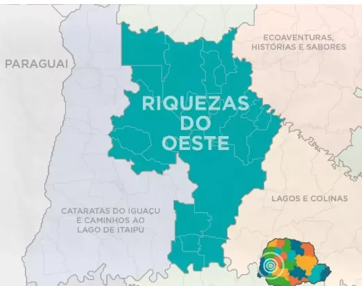 Solenidade em Cascavel marca a criação do Território Turístico Riquezas do Oeste, novo marco do turismo paranaense. (Imagem: Governo do Paraná)