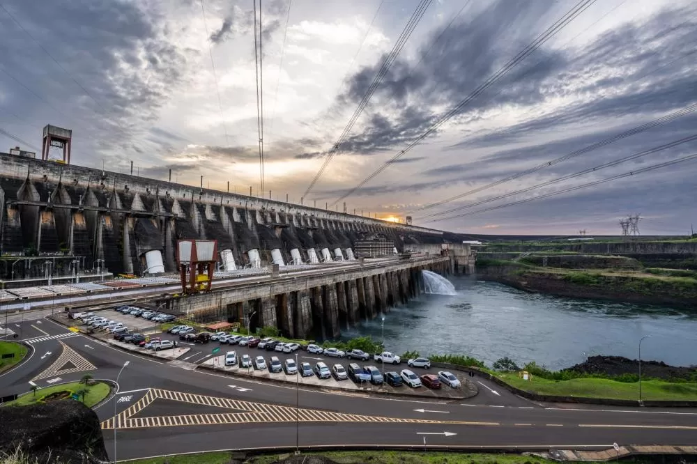 Itaipu supera a marca de 3,1 bilhões de MWh e reforça sua liderança global em geração de energia limpa. (Foto: William Brisida/Itaipu Binacional)