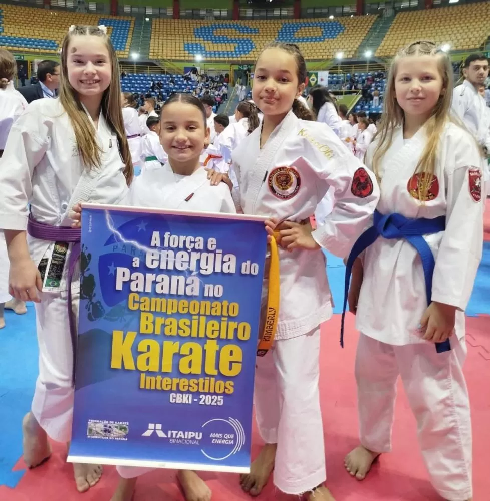 Atletas de Marechal Cândido Rondon conquistaram títulos nacionais, elevando o município ao pódio em duas modalidades. (Foto: Divulgação)