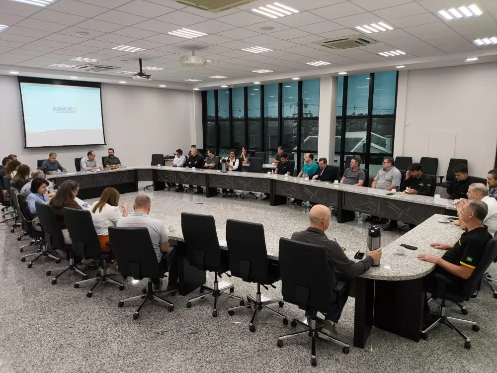Prestação de contas da Expo Rondon 2025 foi apresentada à diretoria da Acimacar com balanço positivo de público, recursos e impacto econômico. (Foto: Assessoria)