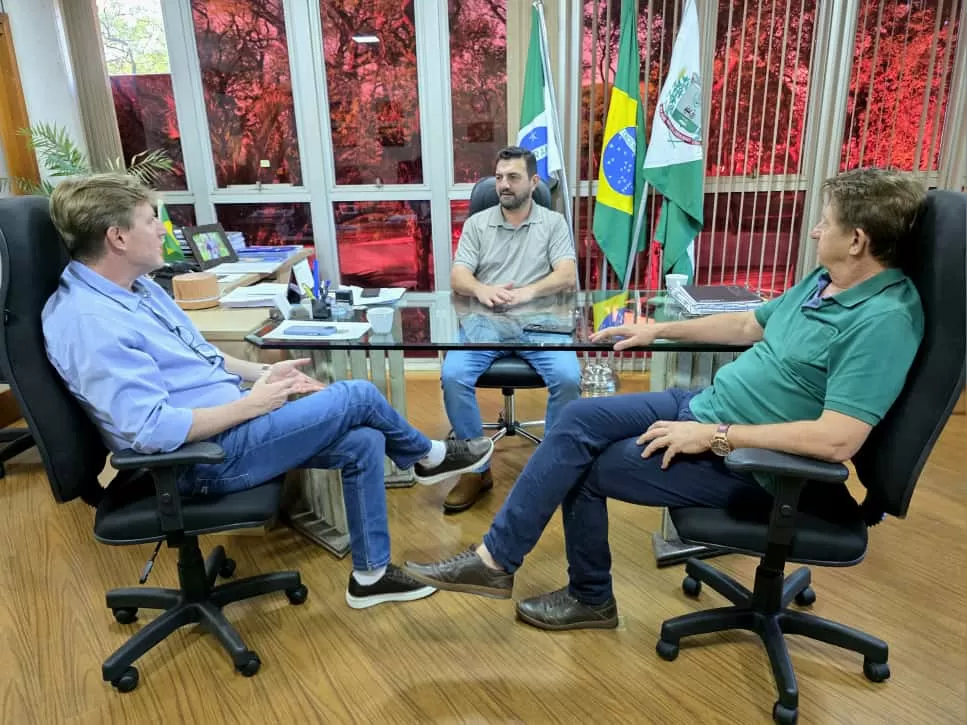 Nelsinho Padovani, Adriano Backes e Nilson Hachmann. (Foto: Divulgação)