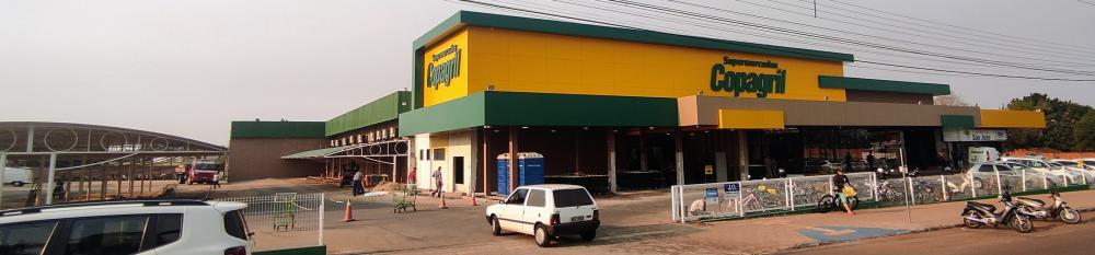 O Supermercado Copagril II, na Avenida Rio Grande do Sul, Bairro Vila Gaúcha. Foto: João Livi