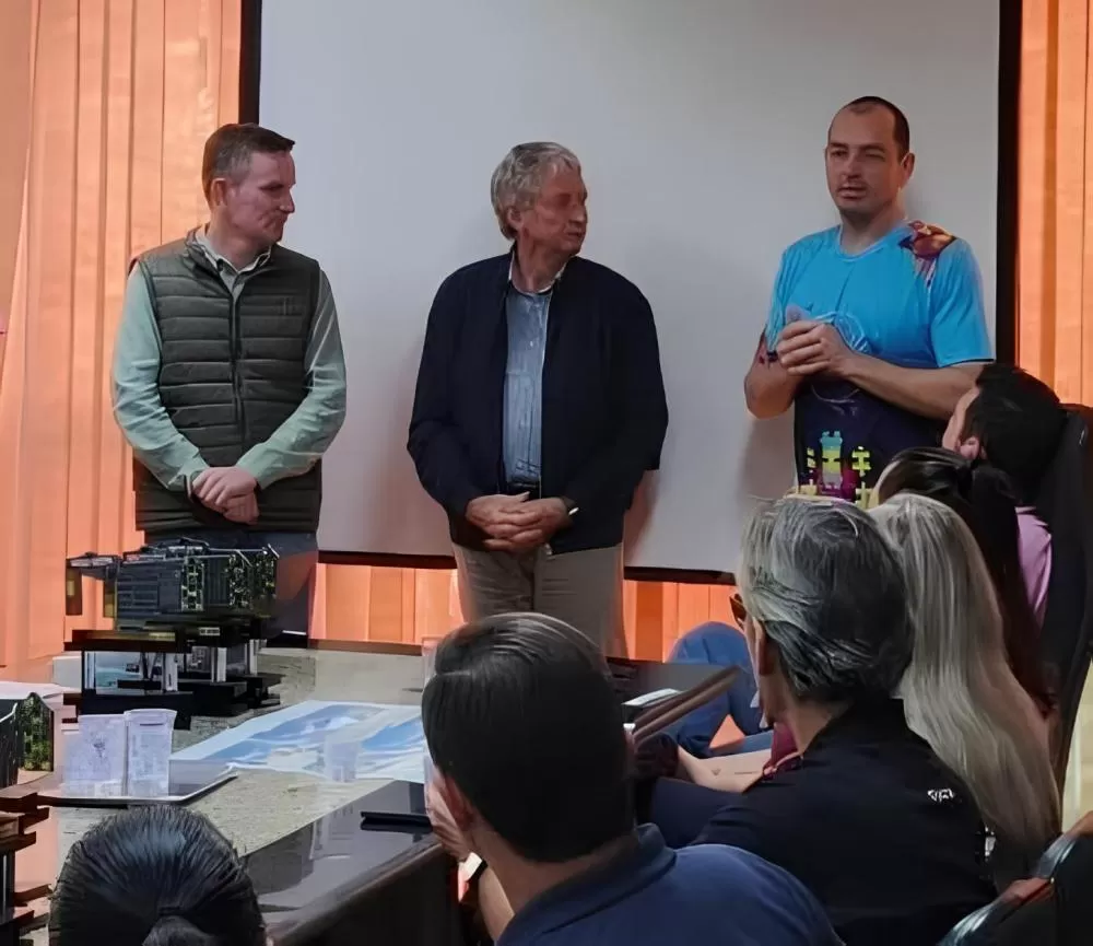 Vereadores Rafael, Valdirzinho e Suko destacam que a Casa do Autista representa dignidade, inclusão e o compromisso coletivo de Marechal Cândido Rondon. (Foto: Divulgação)