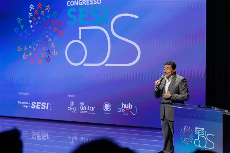Congresso Sesi ODS 2025 reúne lideranças empresariais, gestores públicos e especialistas em Curitiba para debater inovação e sustentabilidade. (Foto: Divulgação/SESI)