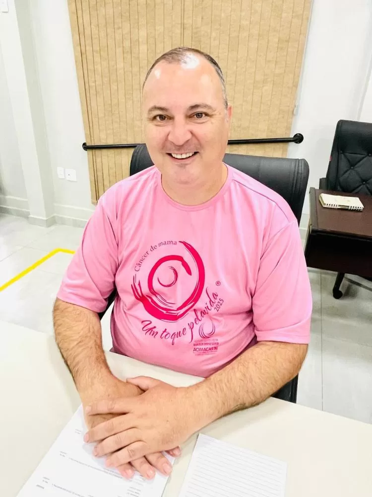 Vereador Rodrigo Marciano Pulga (Verde), da Câmara de Marechal Cândido Rondon. (Foto: Divulgação/Câmara Municipal)