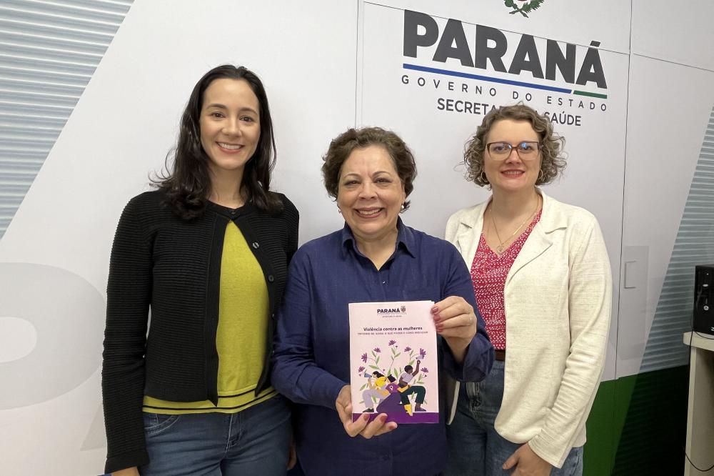Paraná lança cartilha para orientar sobre violências contra as mulheres. Foto: SESA-PR