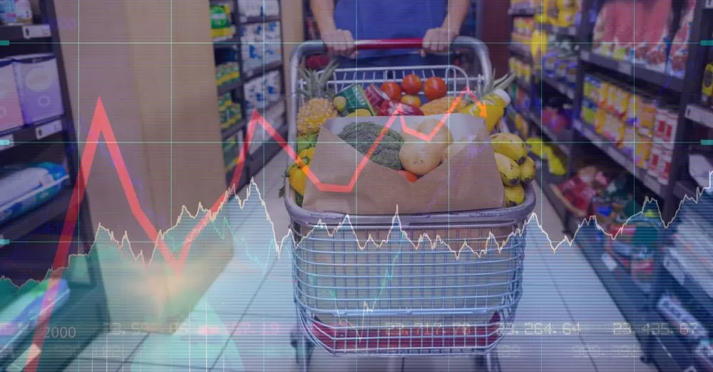 Inflação em Curitiba e Região Metropolitana segue acima da meta, puxada por alimentos e energia elétrica. (Foto: Freepik)