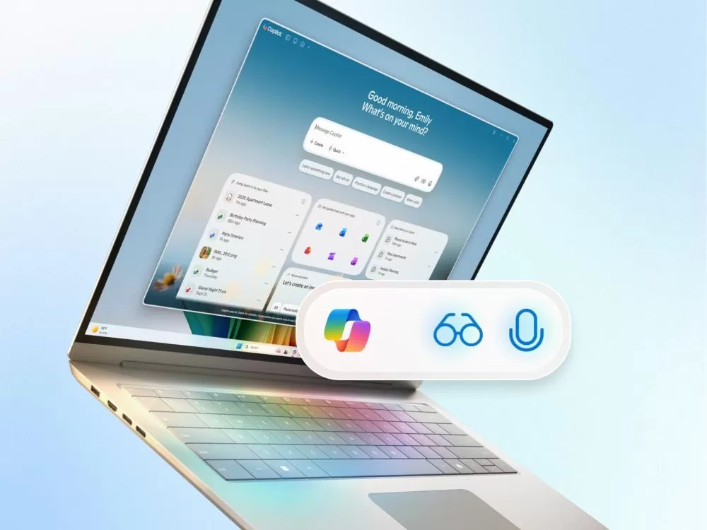 Microsoft anuncia nova geração de recursos de inteligência artificial integrada ao Windows e ao Copilot.