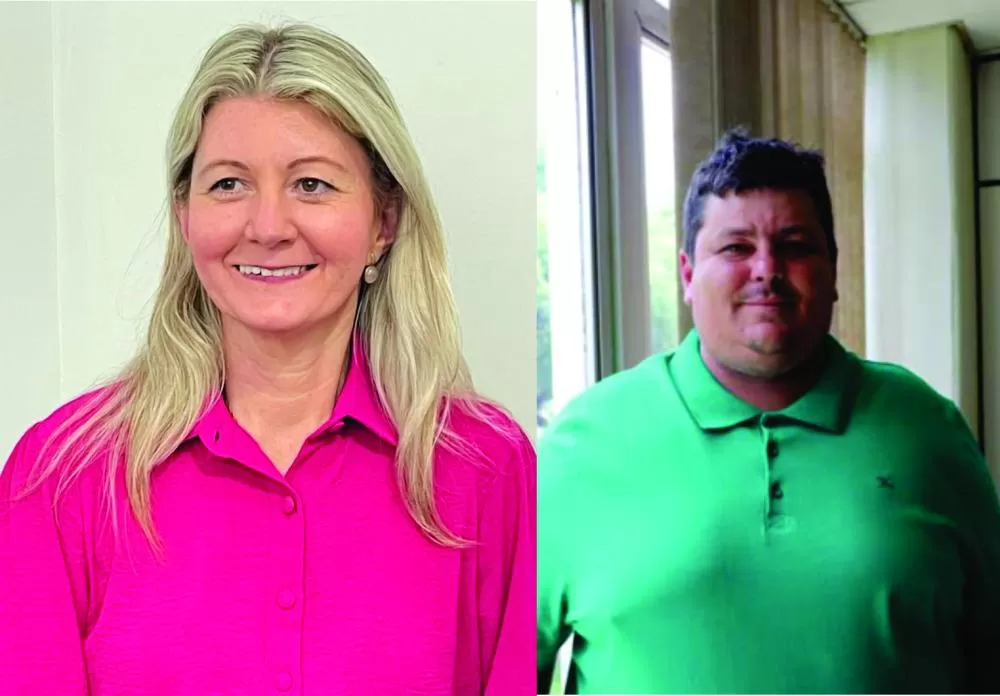 Marciane Specht e Marciel Escher deixam secretarias municipais e retornam aos cargos de vereador na Câmara de Marechal Cândido Rondon. (Fotos: Arquivo Pessoal)