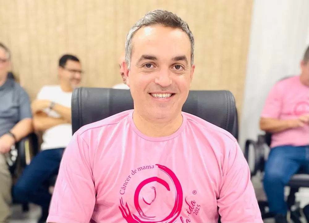 Vereador Juliano de Oliveira durante a sessão ordinária da Câmara de Marechal Cândido Rondon. (Foto: Divulgação/Câmara Municipal)