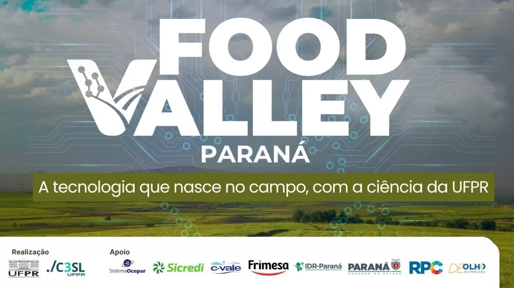 Lançamento do Food Valley Paraná reúne líderes, pesquisadores e cooperativas em Palotina, marcando um novo ciclo de inovação tecnológica no agronegócio paranaense. (Imagem: Divulgação)