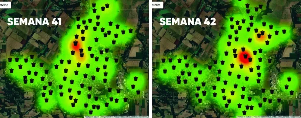 Relatório da Secretaria de Saúde aponta aumento nas armadilhas positivas para o Aedes aegypti em Marechal Cândido Rondon, reforçando a importância da prevenção e da colaboração da população. (Imagem: Divulgação/Prefeitura Municipal)