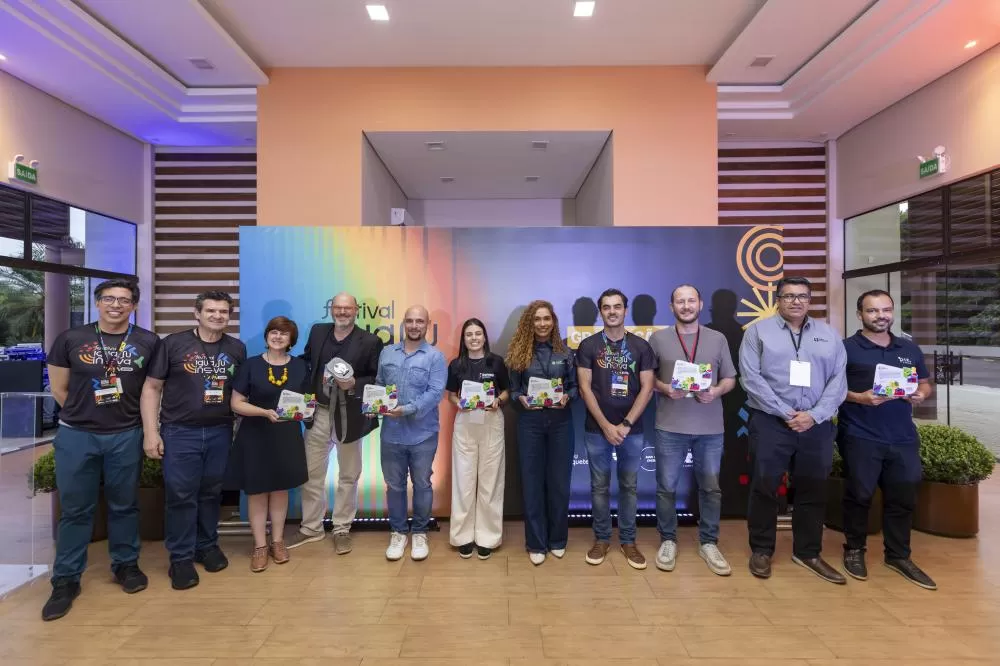 Cerimônia de graduação no Itaipu Parquetec celebrou 12 startups que concluíram o ciclo de aceleração durante o Festival Iguassu Inova 2025. (Fotos: Kiko Sierich/Itaipu Parquetec)