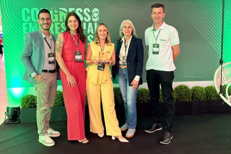 Acisa Mulher conquista o Selo Ouro da Faciap Mulher, em reconhecimento às boas práticas de gestão e à promoção do empreendedorismo feminino em Santa Helena. (Foto: Divulgação/Acisa)