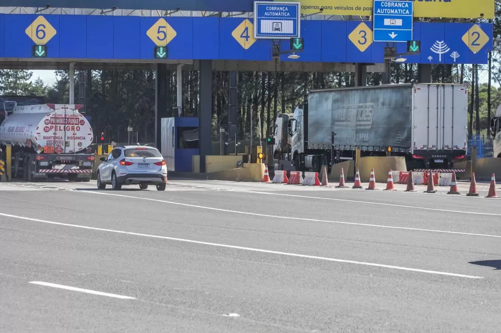 Trecho da BR-277, uma das rodovias incluídas no novo modelo de concessões, que tem preocupado o setor produtivo devido às tarifas elevadas. (Foto: Divulgação/Fiep)