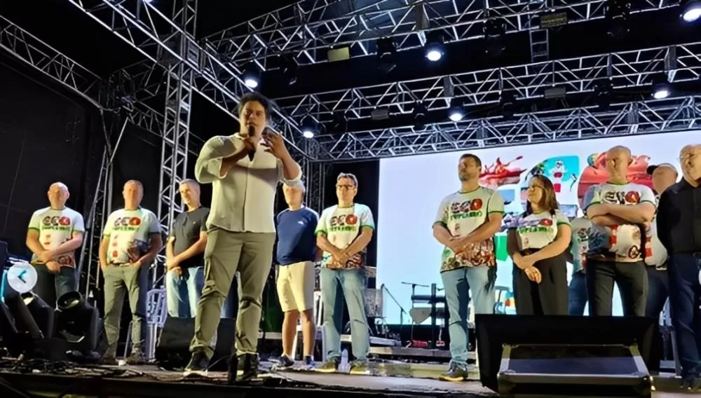 Abertura do EcoTurismo 2025 reúne autoridades e marca início do fim de semana de atrações em Porto Mendes. (Foto: Divulgação/Prefeitura Municipal)