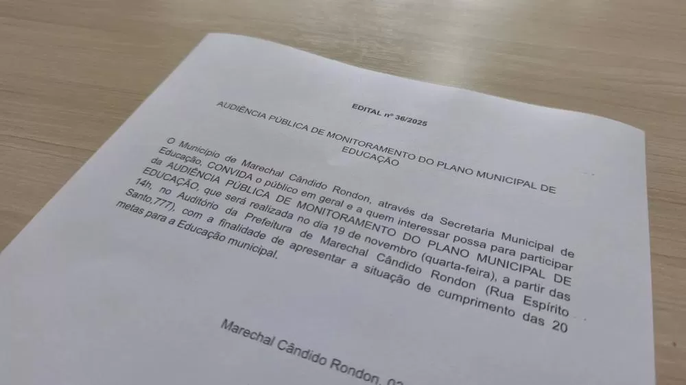Audiência pública vai expor avanço das metas e revelar rumos da educação rondonense