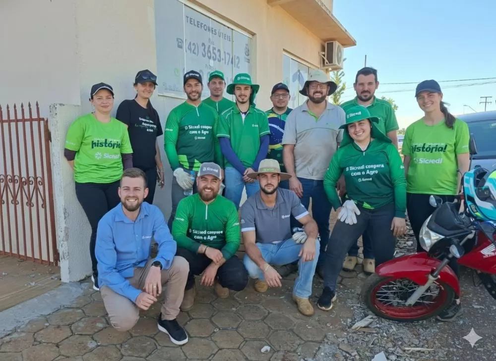 Sicredi mobiliza milhões e estrutura emergencial para reconstruir Rio Bonito do Iguaçu após tornado