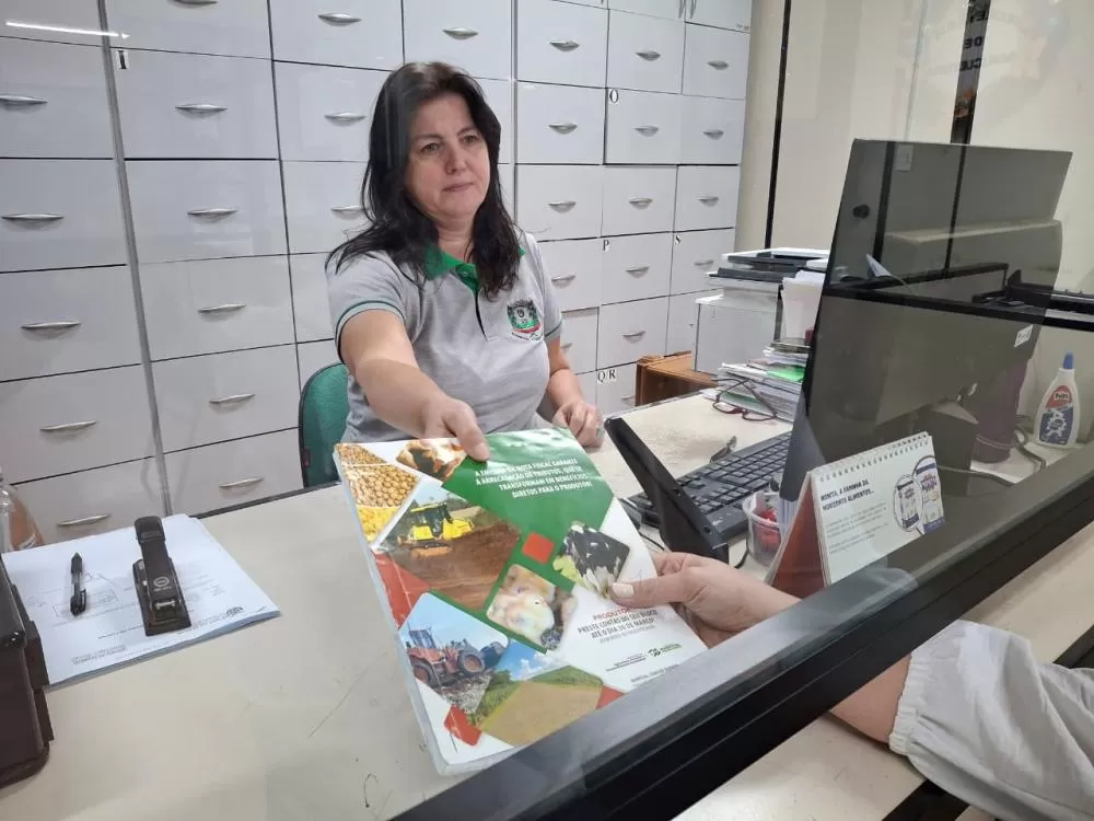 Devolução das Notas de Produtor Rural garante regularidade fiscal e fortalece a arrecadação municipal em Marechal Rondon. (Foto: DIvulgação/Prefeitura Municipal)