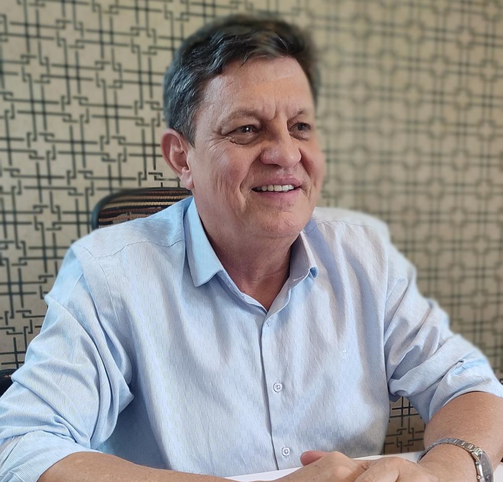 Padre Sérgio Rodrigues, da Paróquia Sagrado Coração de Jesus de Marechal Cândido Rondon. Foto João Livi