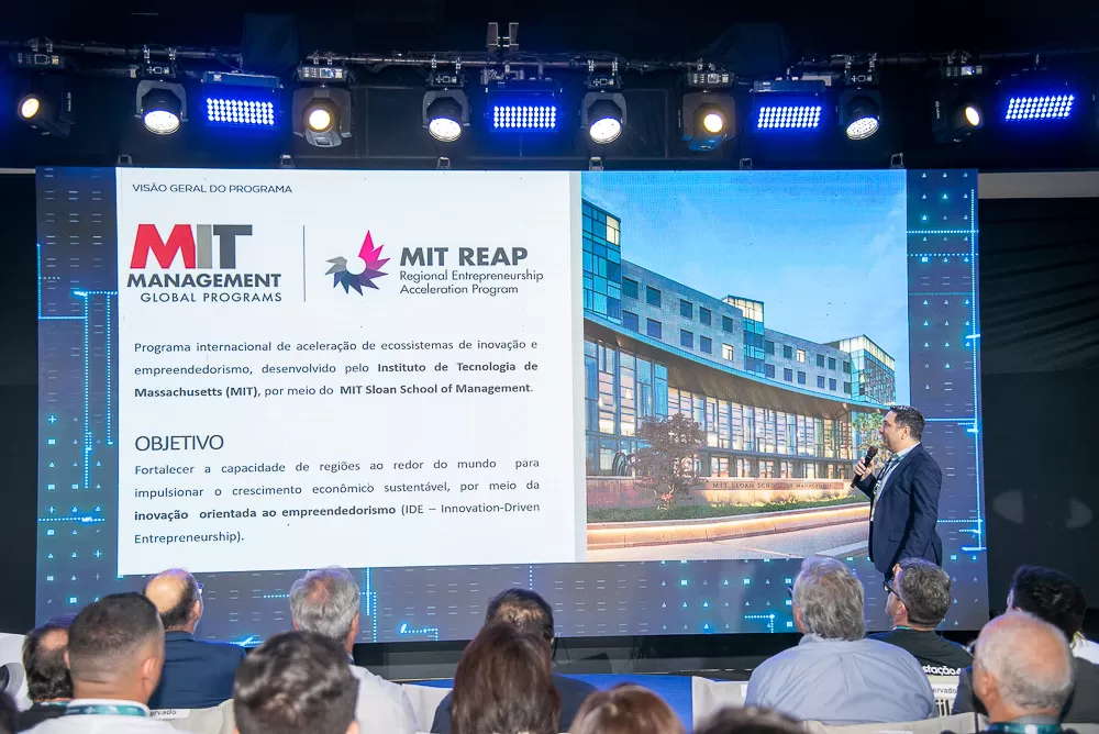 Anúncio do MIT REAP Norte do Paraná, feito durante o FIIL 2025, marca nova fase para o ecossistema de inovação da região. (Foto: Divulgação)