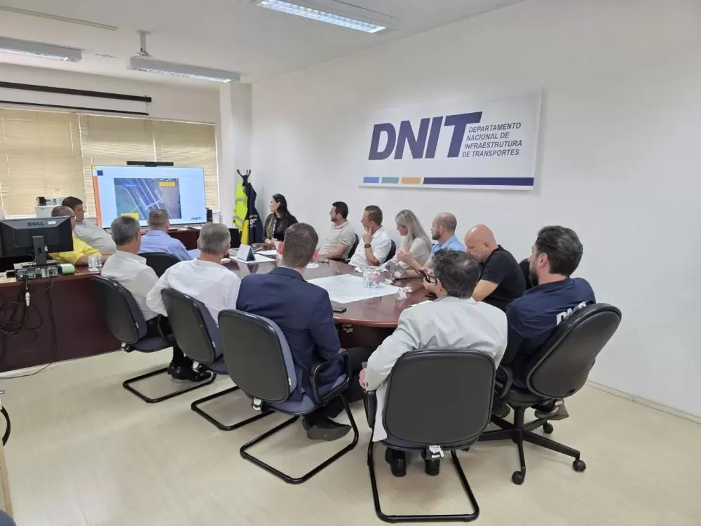 Comitiva rondonense avança em tratativas com DNIT e Governo do Estado para construção da passarela na BR-163. (Foto: Divulgação)