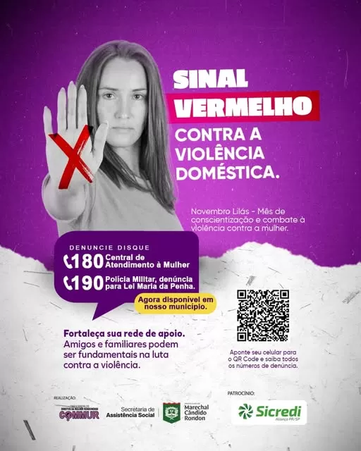 Ações dos 21 Dias de Ativismo mobilizaram Marechal Rondon e reforçaram o compromisso do município com a proteção das mulheres. (Foto: Divulgação)