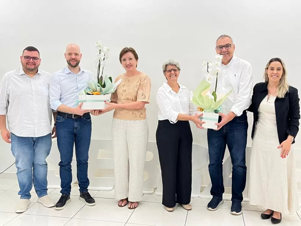 Anelize Marleni Berwig e Gelir Maria Giombelli são homenageadas em Toledo após destaque no Prêmio Sebrae Mulher de Negócios. (Foto: Thiago Leandro/Sebrae)