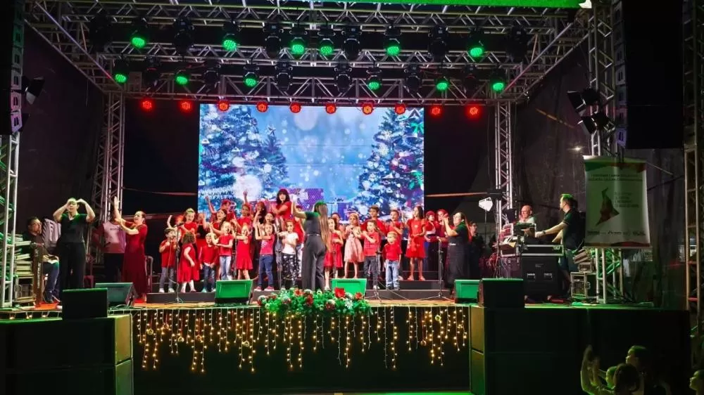 Noite de magia e celebração marca mais uma edição do Natal Luz e Encanto em Marechal Rondon. (Foto: Divulgação)