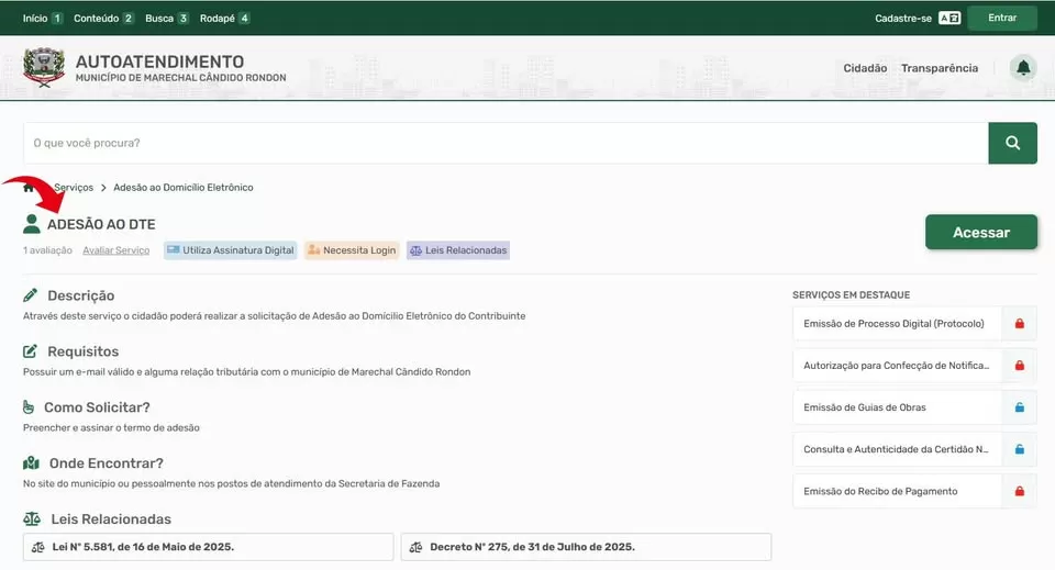 Prazo para adesão ao Domicílio Tributário Eletrônico termina em 31 de dezembro