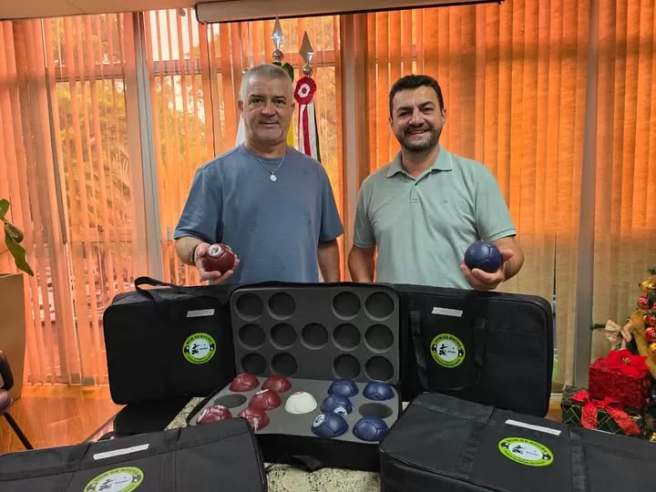 Município recebe kits de bocha paralímpica e master para ampliar inclusão esportiva