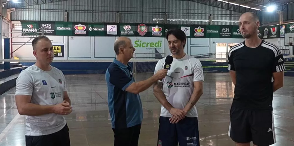 Alan Chapla, João Livi, Oldemar Mazzardo Junior e Leandro Junior Hermes.