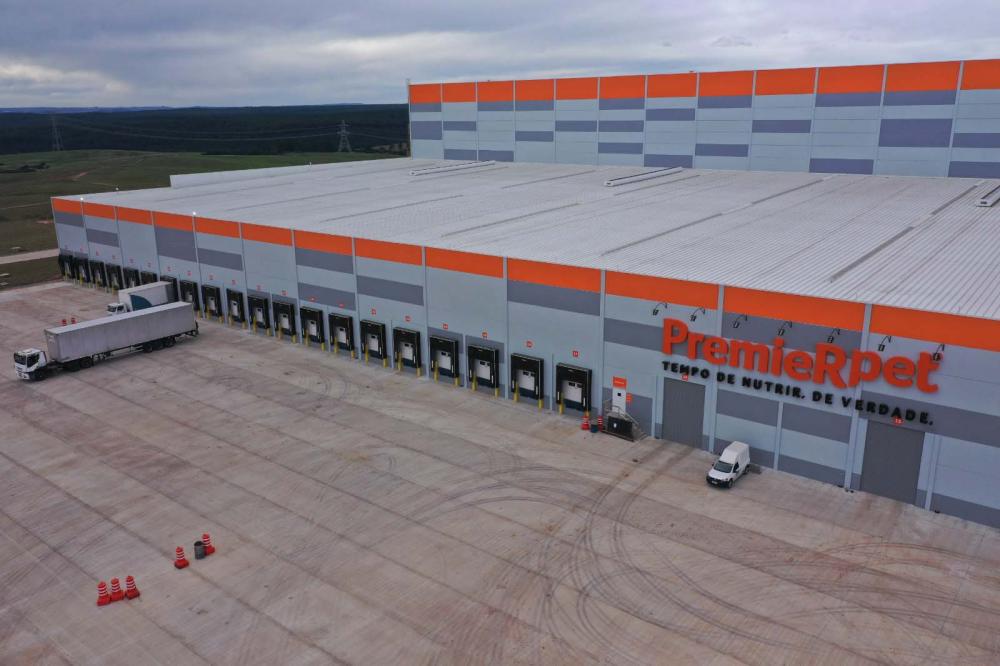 Unidade industrial da PremierPet, em Porto Amazonas. Foto: Divulgação/PremierPet