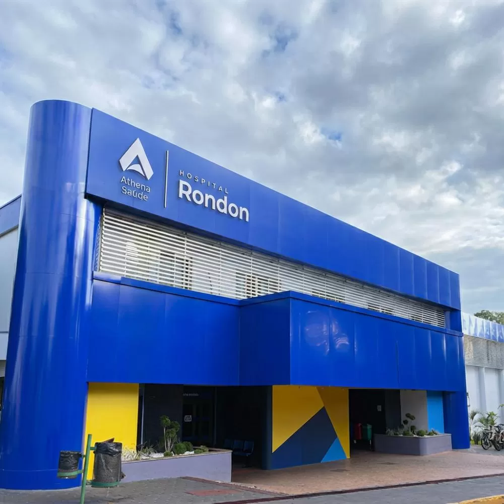 Hospital Rondon, em Marechal Cândido Rondon: Athena Saúde afirma que unidade seguirá operando normalmente, sem alterações nos serviços. 