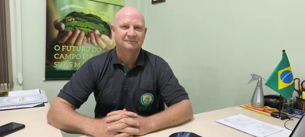 Edio Chapla é presidente do Sindicato Rural de Marechal Cândido Rondon. (Foto: João Livi)