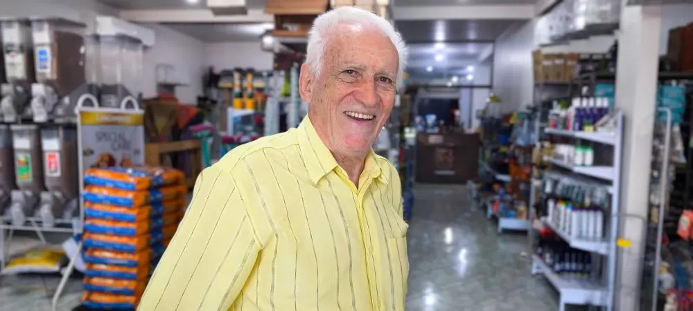 Alcino Biesdorf, presidente do Sindicato dos Trabalhadores Rurais, ressalta a força da agricultura familiar e as conquistas alcançadas pelas famílias do campo. (Foto: João Livi)