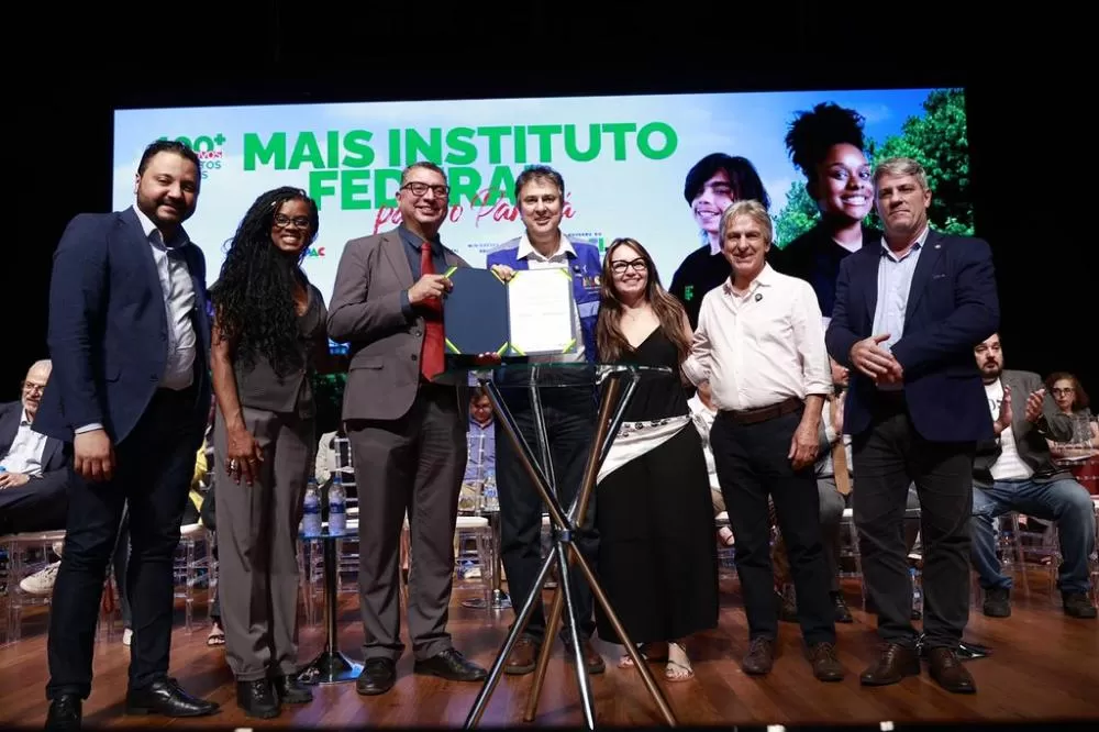 Novo campus do IFPR será implantado no Biopark, fortalecendo Toledo como referência em educação técnica e inovação no Oeste do Paraná. (Foto: Angelo Miguel/MEC)