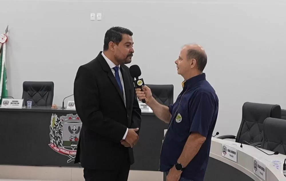 Posse oficial do Policial Fábio como vereador em Marechal Cândido Rondon aconteceu na manhã desta segunda-feira, na Câmara Municipal.